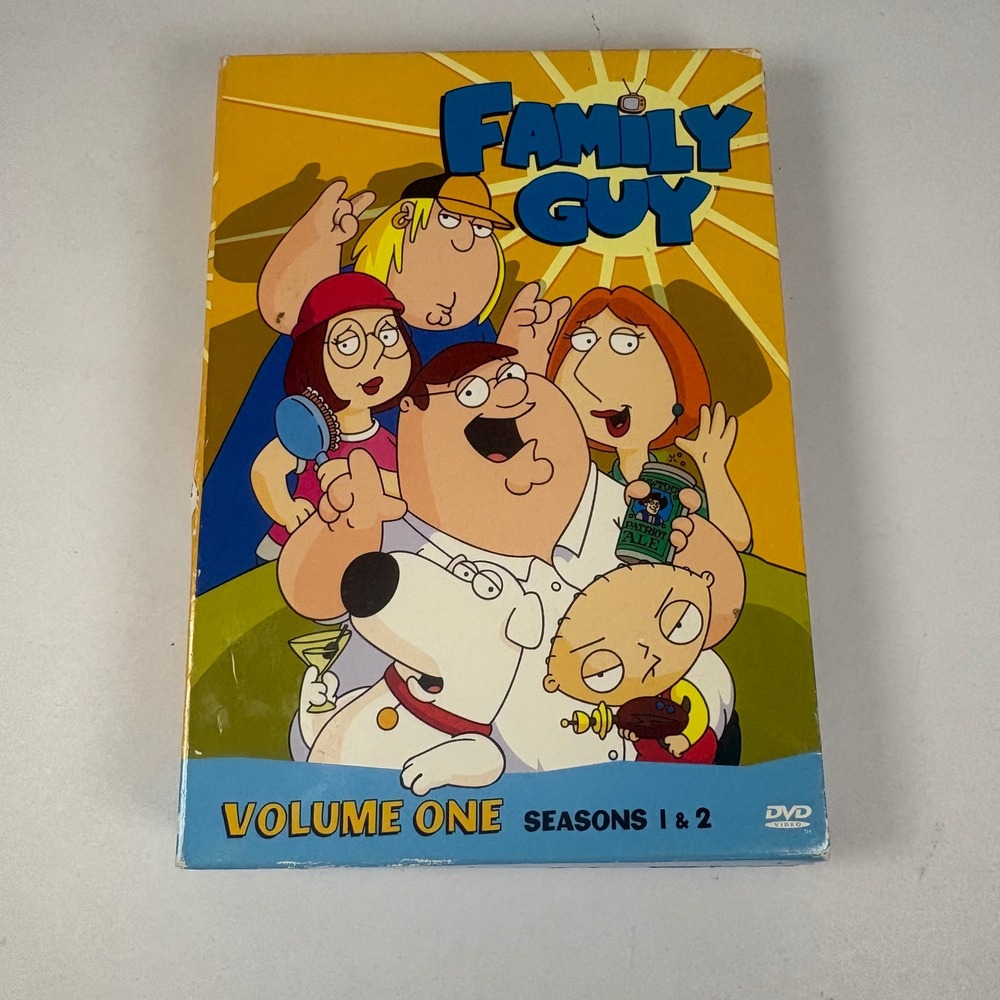 Family Guy Volume One DVD Seasons 1 & 2 4-Disc Set Animated Comedy Series